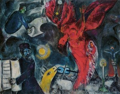 Chagall l'ange déchu